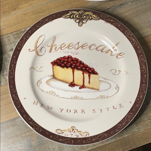 Oneida Sweets Dessert Plate Set Of 4 - Picture 3 of 10